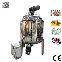 Réservoir de mélange de liquides en acier inoxydable FKJX 5000l avec agitateur intégré
