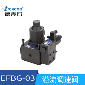 Válvula de Control de Velocidad Proporcional Hidráulica Bekema EFBG-03 para Máquina de Moldeo por Inyección - Product Image 2