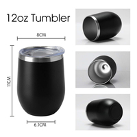 Gobelet de vin isolé sous vide Double paroi, de 10 ml, tasse à vin isolée, pour le camp