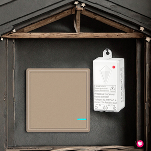 IP66 không thấm nước RF433 điều khiển từ xa LED Light <span class=keywords><strong>Switch</strong></span> <span class=keywords><strong>Kit</strong></span> 10A tải 1000 Wát đơn cực cho đèn giáng sinh đèn không có wifi không dây - Product Image 6