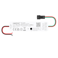Télécommande LED Miboxer C6 2,4 GHz 1 canal 3V RGB/RGBW SPI avec portée de 30 m