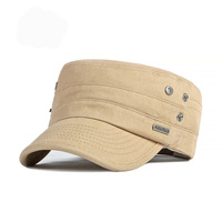 Grosir topi bisbol katun pria wanita, topi ayah kelas bernapas Solid olahraga kasual luar ruangan berkemah memancing topi datar