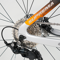 Vélo de route en carbone Java SUPREMA 24S, frein à disque hydraulique, vélo de course aérodynamique en fibre de carbone Toray, fabrication italienne, vente chaude