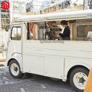 Carrito eléctrico personalizado para cocina, camión móvil, restaurante, camioneta de comida rápida Vintage, camión de helado de boda - Product Image 3
