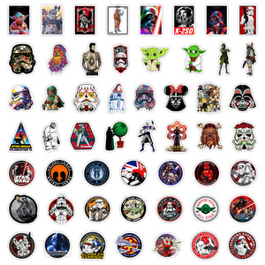 100 Uds gran oferta <span class=keywords><strong>Star</strong></span> <span class=keywords><strong>Wars</strong></span> pegatinas de grafiti etiqueta decorativa para equipaje portátil motocicleta Notebook casco pegatina impermeable - Product Image 4