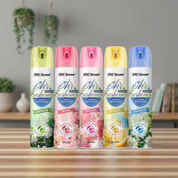Nouveau style de spray désodorisant parfumé en aérosol, spray parfumant pour voiture et intérieur, pour usage domestique, compatible avec l'OEM et l'étiquette privée