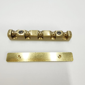 Clavijas de Afinación de Bronce, Clavijeros Superiores de Cobre Puro para <span class=keywords><strong>Bajo</strong></span> Eléctrico de <span class=keywords><strong>5</strong></span> <span class=keywords><strong>Cuerdas</strong></span>, Accesorios para <span class=keywords><strong>Bajo</strong></span> Eléctrico - Product Image 4