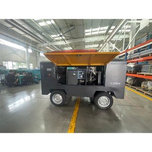<span class=keywords><strong>Compresseur</strong></span> d'air diesel sur remorque mobile, type chariot tractable - Product Image 2