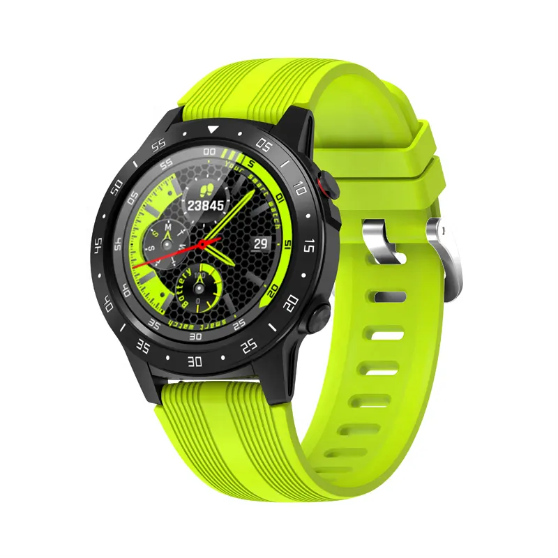 GPS Smart Watch With Altimeter Compass BT Wireless Calling 1.3 zoll Smartwatch mit Pedometer, schlaf monitor, echt-zeit wetter