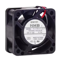 Nouveau ventilateur de refroidissement silencieux NMB 5V 24V 48V DC 12V 0.26A AC EC 4020 40X40X20MM 4CM pour onduleur et serveur, trois fils, 04020VA-12Q-AB