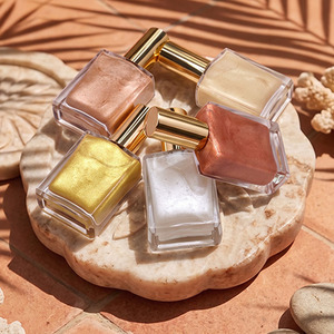Wholesale OEM Private Label Ultra-fine Metallic Shimmer Cream Suitable Face & Body Sun Protection Waterproof Custom Packaging - Product Image 1