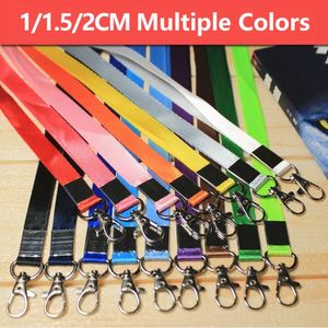 1.0cm Breakaway Sublimation Keychain Badge <b>Lanyard</b> Customizable Logo Plain Blank <b>Polyester</b> <b>Lanyard</b> for Id Badge - Product Image 2