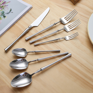 Hot bán Bạc dao và nĩa dao kéo nhà hàng thiết lập dao kéo thép không gỉ và Ngã Ba - Product Image 4