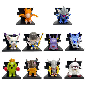 Imán <span class=keywords><strong>de</strong></span> nevera coleccionable superventas, <span class=keywords><strong>10</strong></span> estilos, serie <span class=keywords><strong>de</strong></span> películas, figura <span class=keywords><strong>de</strong></span> Agumon Gatomon, pegatina <span class=keywords><strong>de</strong></span> nevera <span class=keywords><strong>de</strong></span> dibujos animados nostálgicos - Product Image 2