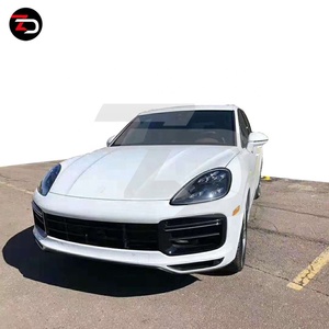 ชุดแต่งแอโรไดนามิกส์สไตล์เทอร์โบ ปี 2018-<span class=keywords><strong>2020</strong></span> พร้อมกันชนหน้า สเกิร์ตข้าง ซุ้มล้อ ดิฟฟิวเซอร์หลัง สำหรับ <span class=keywords><strong>Cayenne</strong></span> S <span class=keywords><strong>GTS</strong></span> 9Y0 - Product Image 1