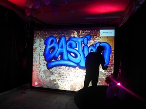 Juego <span class=keywords><strong>de</strong></span> Proyección Interactiva <span class=keywords><strong>de</strong></span> Alta Precisión con Control Táctil y <span class=keywords><strong>de</strong></span> Aire, con Spray Virtual para Eventos <span class=keywords><strong>Art</strong></span>ísticos - Product Image 5