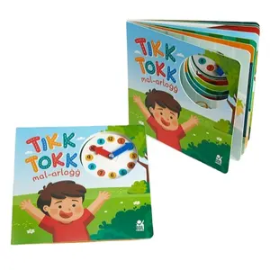 Custom printed books children's educational hardcover colour book printing