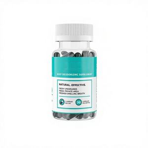 Capsules de supplément alimentaire déodorant pour adultes à la vitamine C, coenzyme Q10 et biotine, 1 capsule par jour, en promotion sur Amazon transfrontalier - Product Image 1