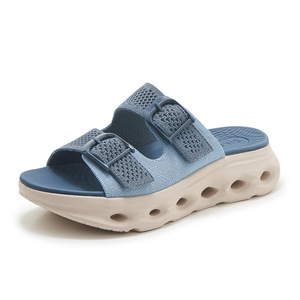 <span class=keywords><strong>Sandalias</strong></span> <span class=keywords><strong>de</strong></span> verano para mujer con suela <span class=keywords><strong>de</strong></span> <span class=keywords><strong>corcho</strong></span> grande, doble cierre, diseño <span class=keywords><strong>de</strong></span> <span class=keywords><strong>plataforma</strong></span> <span class=keywords><strong>de</strong></span> suela gruesa, estilo sin cordones, estilo descalzo. - Product Image 1