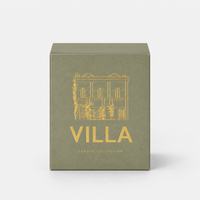 Boîte pliante carrée personnalisée vert olive avec estampage à chaud or, emballage cadeau de luxe pour bougies et cosmétiques, OEM, MOQ 1 pièce