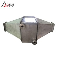 Échangeur de chaleur à air compact - Optimisez l'espace pour les usines d'emballage de biscuits