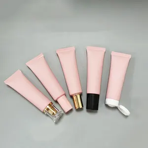 50ml 100ml 150ml 200ml 300ml Customizable White Plastic Cosmetic Tube Skin Cream Hand Cream Packaging Tube With Flip Cap