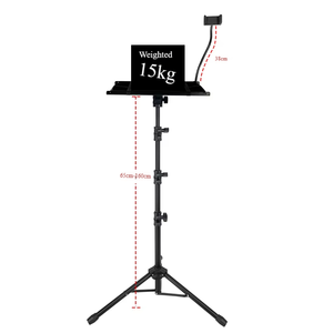 Xách tay và Ergonomic máy tính xách tay đứng có thể gập lại kim loại máy tính bàn gắn kết với điều chỉnh tăng cho văn phòng hoặc nhà khách - Product Image 1