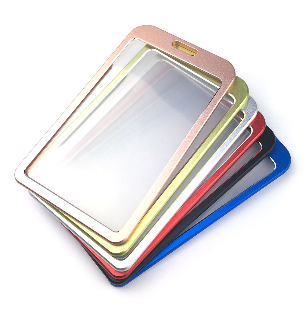 metal employee card holder