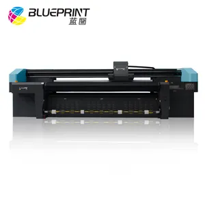 China industrial precision banner printing machine hybrid UV JBK-3200 printer