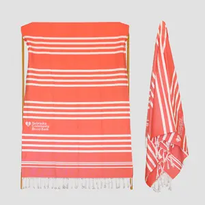 promotion bulk cheap price 100% Cotton sand free Turkish Towel Beach Towel High Quality