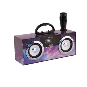 低价热卖高品质Bt 5.0卡拉ok扬声器扩音系统家庭派对扬声器儿童扬声器