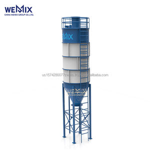 Silo de cemento tipo panel de 60 T Silo de cemento de 60 toneladas Tanque de cemento ensamblado Silo de montaje rápido - Product Image 1