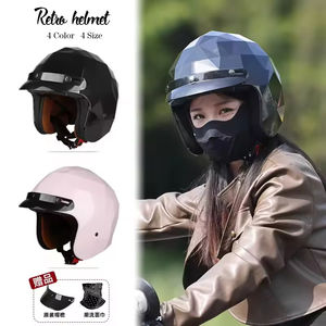 Offre de fabricant d'usine Casque vintage de haute qualité à bas prix Casques de <span class=keywords><strong>moto</strong></span> à visage ouvert - Product Image 5