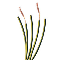 Mise à La Terre jaune Vert Câble 0.5mm2 Terre Flexible PVC Fil De Cuivre