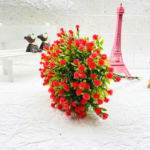 Ramo de Flores Artificiales Qi Xing, Decoración para Bodas y Hogar, Accesorios para Fotografía en Exteriores - Product Image 1