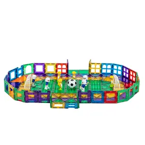 Original magnético tijolos de construção conjunto para jogo aberto criativo, brinquedos educativos para crianças com mais de 3 anos de idade