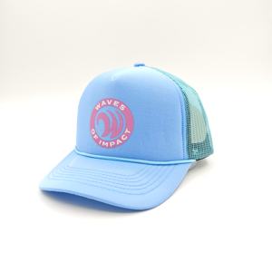 Gorra Trucker de Malla Espumada de 5 Paneles con Logotipo Bordado Personalizado de Fábrica, Impresión por Transferencia de Calor de Alta Calidad, con Cuerda Richardson - Product Image 5