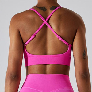 Nuovi reggiseni sportivi a rapida asciugatura per <span class=keywords><strong>donna</strong></span>, pantaloncini a vita alta e set da <span class=keywords><strong>palestra</strong></span> per <span class=keywords><strong>donna</strong></span>. - Product Image 1