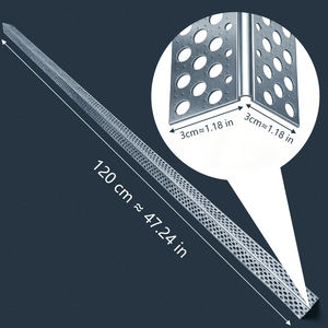 Profilé d'angle en acier perforé pour plâtrage / Cornière en acier - Product Image 6