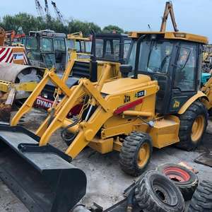 Usado de buena calidad barato famoso JCBB 3CX retroexcavadora de segunda mano cargador frontal en Shanghai Yard - Product Image 1