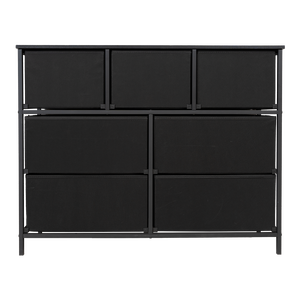 Armarios Ropero Duraderos de Acero Inoxidable y MDF, Modernos para Sala de Estar, Gabinetes de Tela Autoportantes con Panel de Pino en Varios Colores - Product Image 3