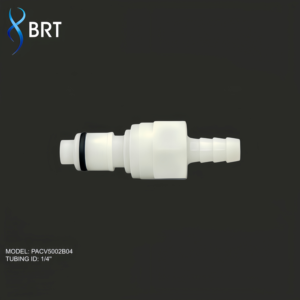 Raccords rapides en ligne BRT 1/4 pour tuyaux, mâle et femelle, en plastique, pour eau, avec échantillon gratuit - Product Image 2