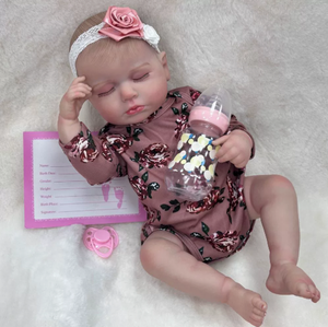Muñeca Bebé Reborn de Silicona de Vinilo de Cuerpo Completo de 20 Pulgadas, Suave, Realista, Económica, para Niña, Venta al por Mayor - Product Image 4
