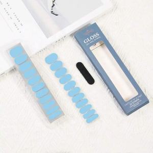 Op Maat Gemaakte Papieren Doos Bedrukte Kaartdoos Bord Nagels Druk Op Nagels Doos Met Transparante Raamsnede En Ophanggat - Product Image 1