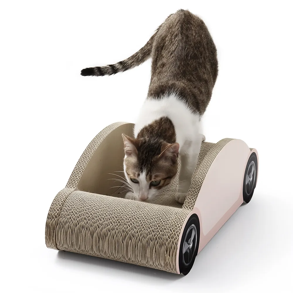 독특한 디자인 고품질 고양이 스크래치 보드 고양이 놀이 휴식 고양이 긁는 침대