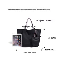 Sac fourre-tout en cuir de vachette véritable, double face, grande capacité, luxe haut de gamme, sac à bandoulière pour femme, étiquette privée personnalisée