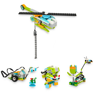 Kit technologique <span class=keywords><strong>WeDo</strong></span> 20 compatible avec le système <span class=keywords><strong>LEGO</strong></span>, ensembles de construction à petites briques, comprend 45300 mécanismes de mouvement, robot électrique - Product Image 5