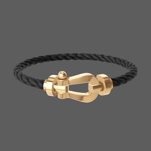 Bracelet à breloques en zircon plaqué or vintage de haute qualité 2026, grande taille (25 mm), finition brillante, cadeau - Product Image 3