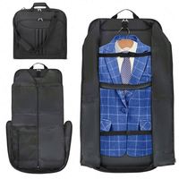 Sac de voyage professionnel 2-en-1 BSCI pour costumes, sac de transport pour vêtements, sac de voyage pour affaires et voyages