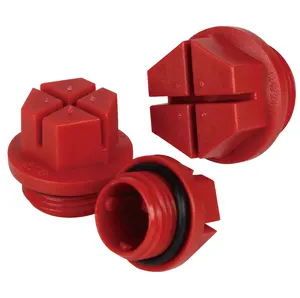 Pipe fitting connectors male external thread plug